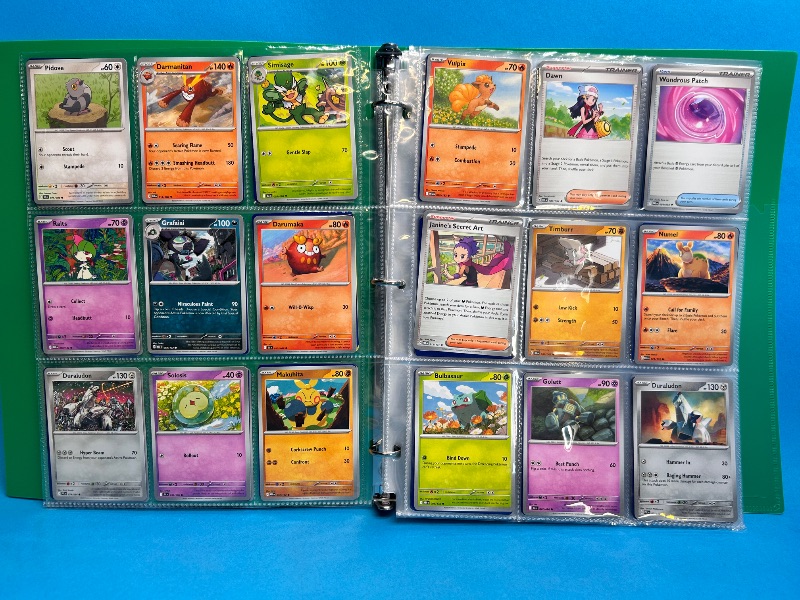 Photo 1 of 026102…final sale no return refund-252 mixed Pokémon cards in binder 