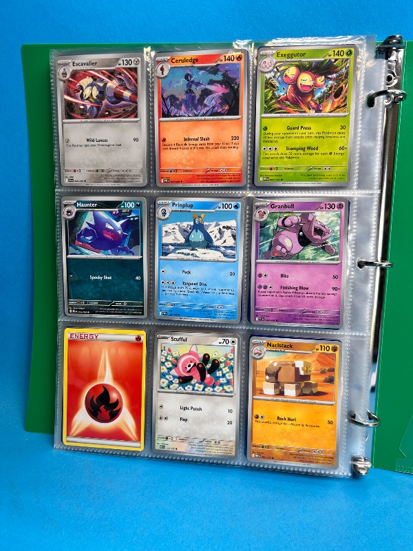 Photo 1 of 026102…final sale no return refund-252 mixed Pokémon cards in binder 