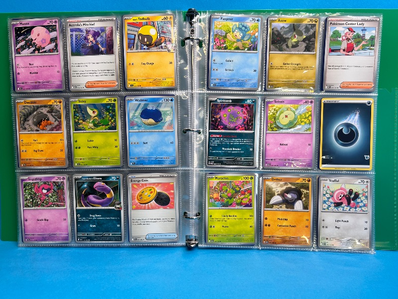 Photo 1 of 026102…final sale no return refund-252 mixed Pokémon cards in binder 
