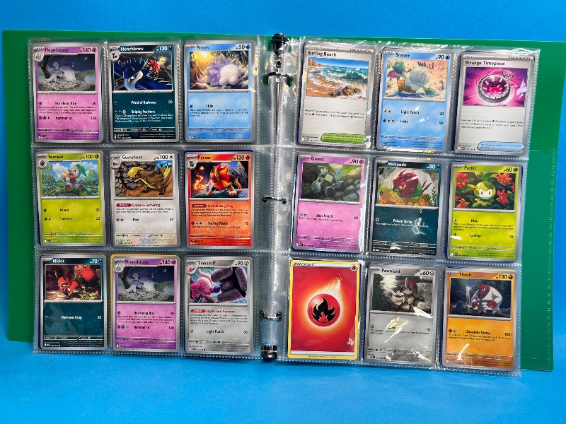 Photo 1 of 026102…final sale no return refund-252 mixed Pokémon cards in binder 