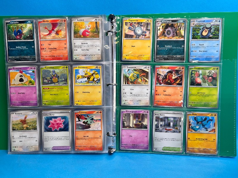Photo 1 of 026102…final sale no return refund-252 mixed Pokémon cards in binder 