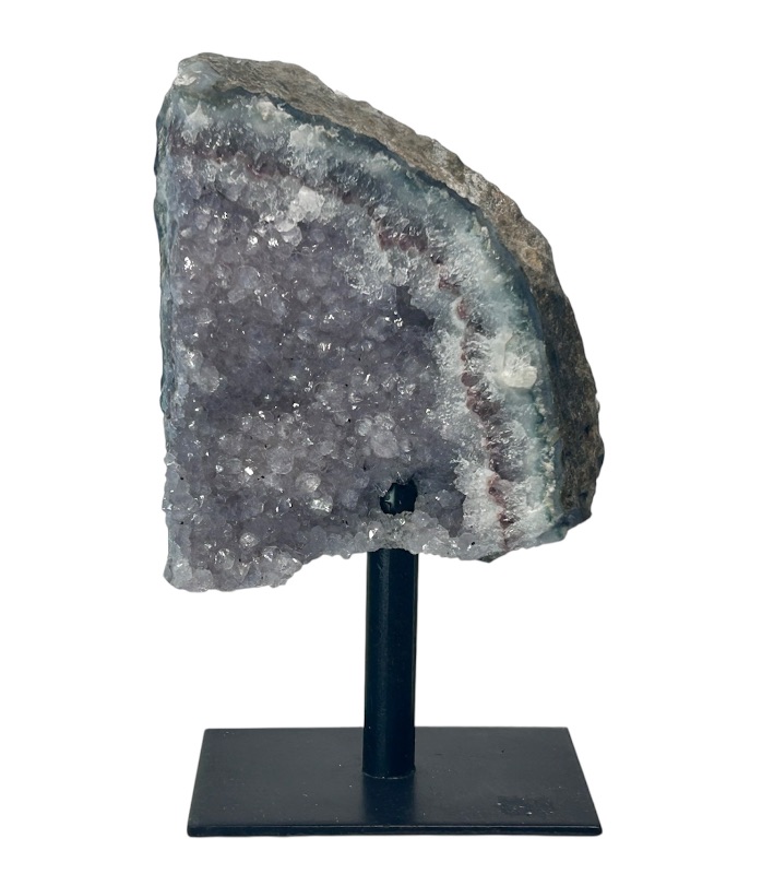 Photo 1 of 026152…5.5” amethyst crystal on display-height includes stand