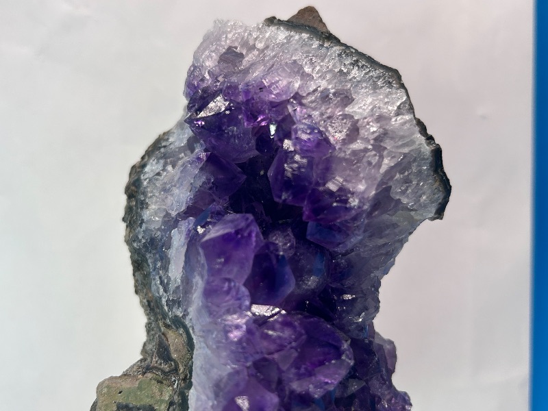 Photo 1 of 026153…7.5” amethyst crystal on display stand