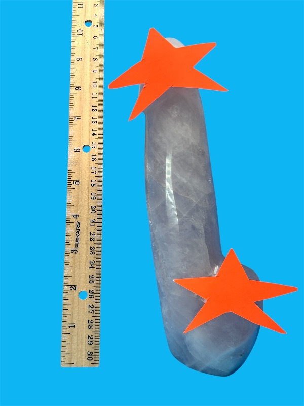 Photo 1 of 026158….adults only- shaped  pink rose quartz