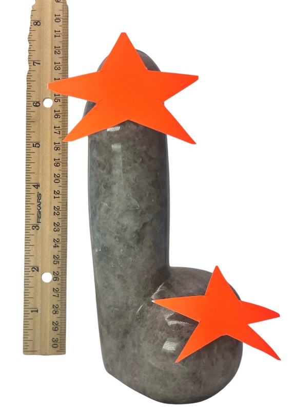 Photo 1 of 026159…adults only- shaped grey quartz