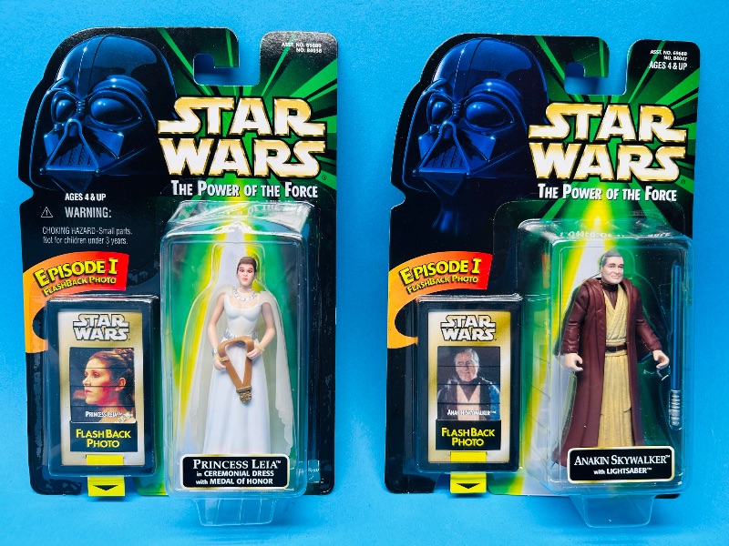 Photo 1 of 026163… 2 Star Wars episode 1 figures 