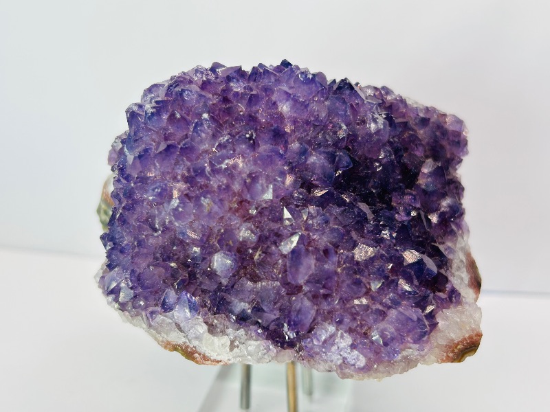 Photo 1 of 026188…5” amethyst druzy crystal on stand