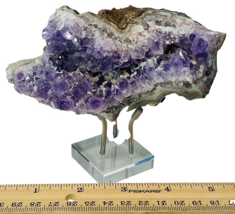 Photo 1 of 026190…5” amethyst crystal on stand