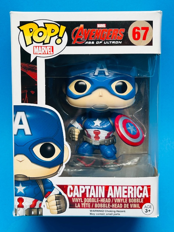 Photo 1 of 026218…Funko pop Captain America vinyl figure