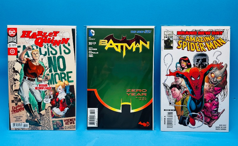 Photo 1 of 026220…3 comics in plastic sleeves 