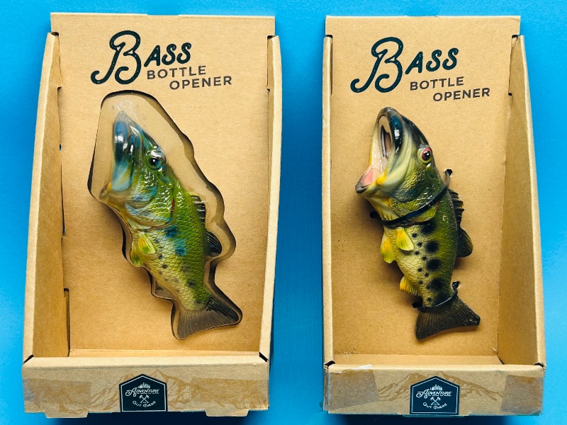 Photo 1 of 026301…2 bass bottle openers 