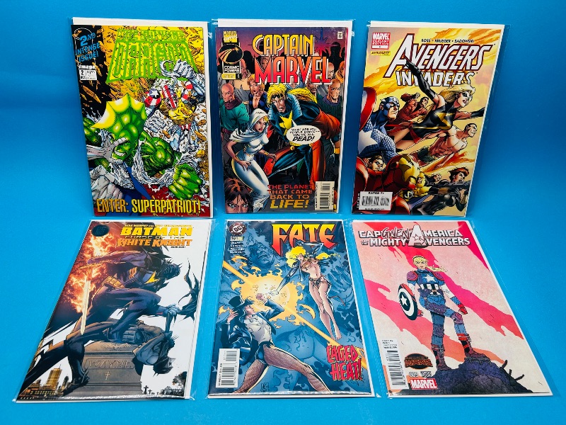 Photo 1 of 026304…6 comics in plastic sleeves 