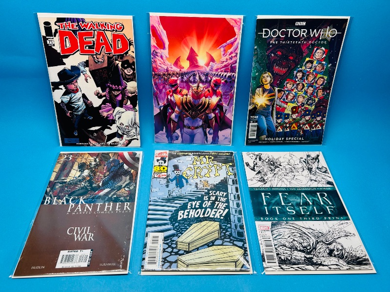 Photo 1 of 026305… 6 comics in plastic sleeves 