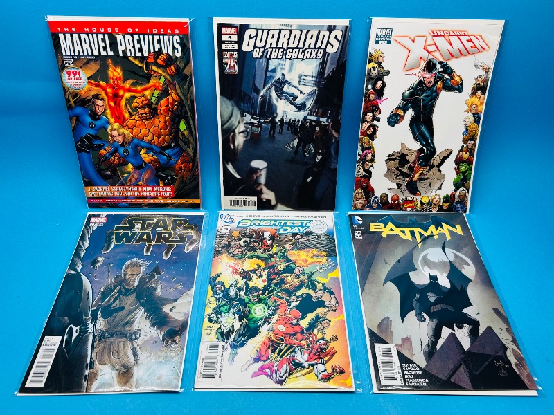 Photo 1 of 026308…6 comics in plastic sleeves 