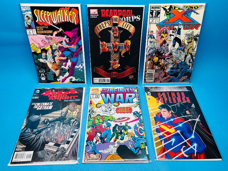 Photo 1 of 026309…6 comics in plastic sleeves 