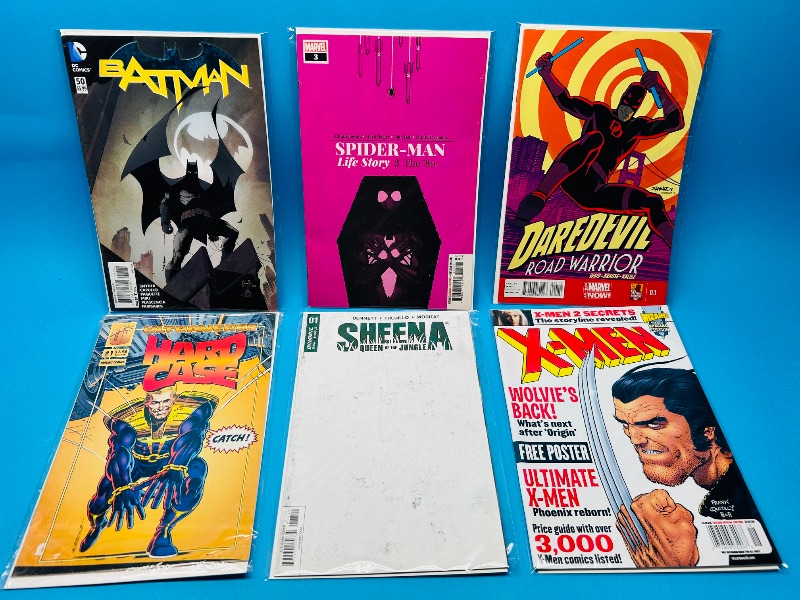 Photo 1 of 026312…6 comics in plastic sleeves 