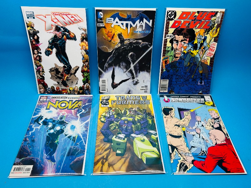 Photo 1 of 026313…6 comics in plastic sleeves 