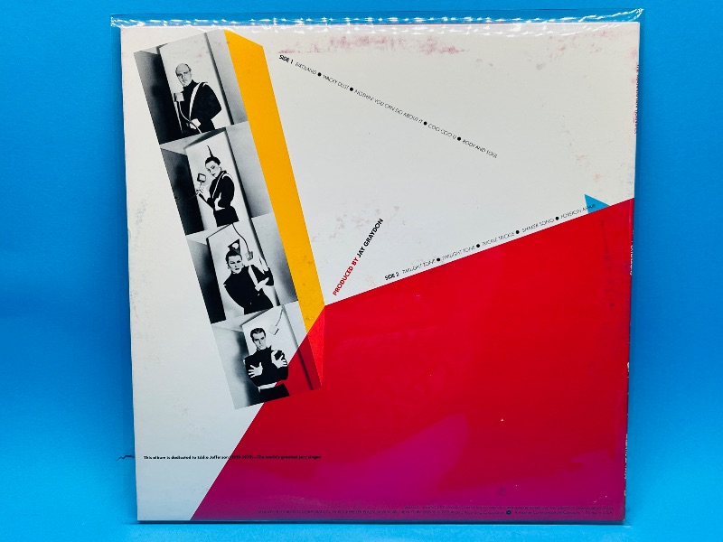 Photo 1 of 026333… Manhattan Transfer 33 RPM record in plastic sleeve- record and cover in great condition for age 