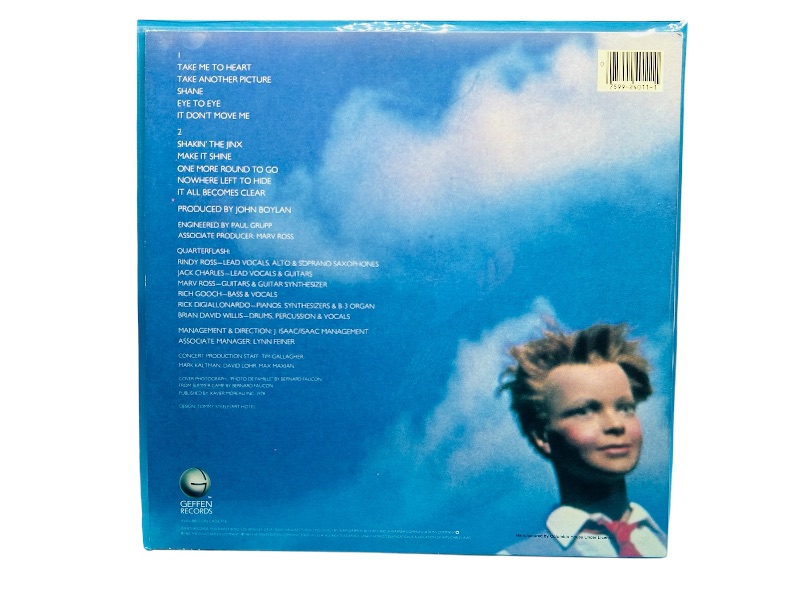 Photo 1 of  026334…Quarterflash  33 RPM record in plastic sleeve- record and cover in great condition for age 