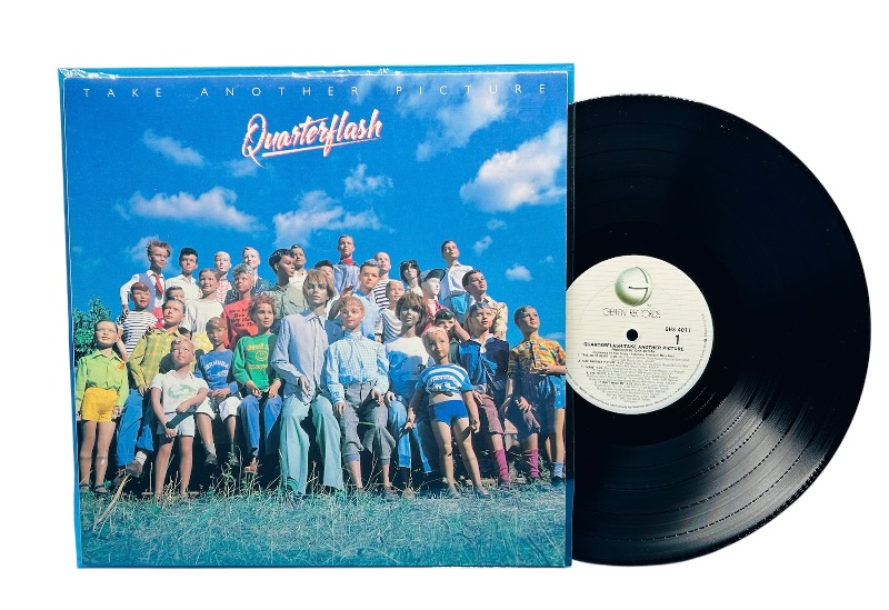 Photo 1 of  026334…Quarterflash  33 RPM record in plastic sleeve- record and cover in great condition for age 