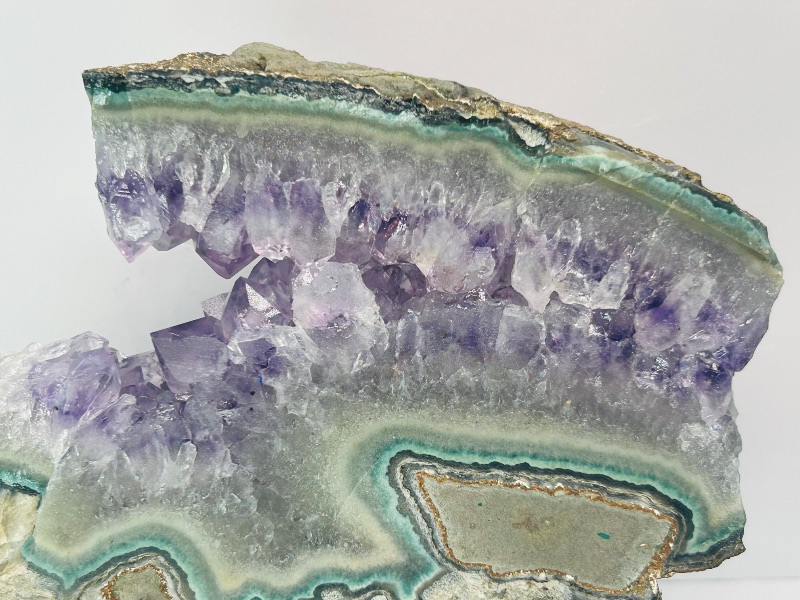 Photo 1 of 026813…5” amethyst crystal rock with stand