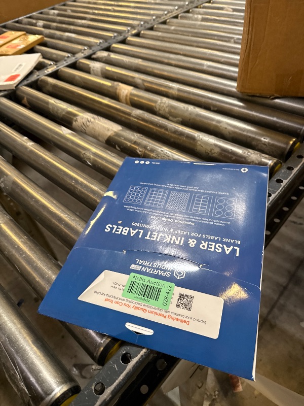 Photo 1 of 3" X 2" Matte White Shipping Labels Compatible with Inkjet and Laser Printers - 30 Sheets, 300 Total Paper Stickers for Mailing, Product Labeling, and Organization - Spartan Industrial