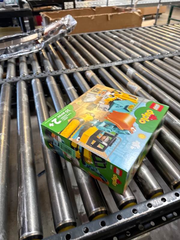 Photo 1 of LEGO DUPLO Town Truck & Tracked Excavator Construction Vehicle 10931 Toy for Toddlers 2-4 Years Old Girls & Boys, Fine Motor Skills Development and Learning Toy