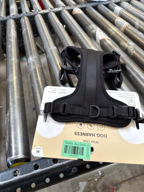 Photo 1 of Wild One Dog Harness, The Original No-Pull, Pet Harness with 3 Leash Clips, Adjustable Soft Padded Vest, Comfortable, Stretchy, Size S, Black