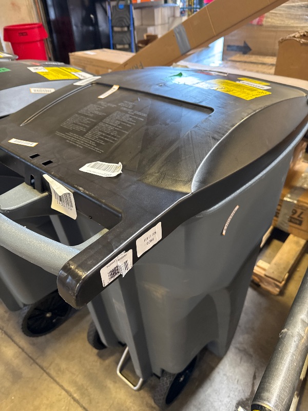 Photo 1 of Brute Rollout Heavy-Duty Waste Container