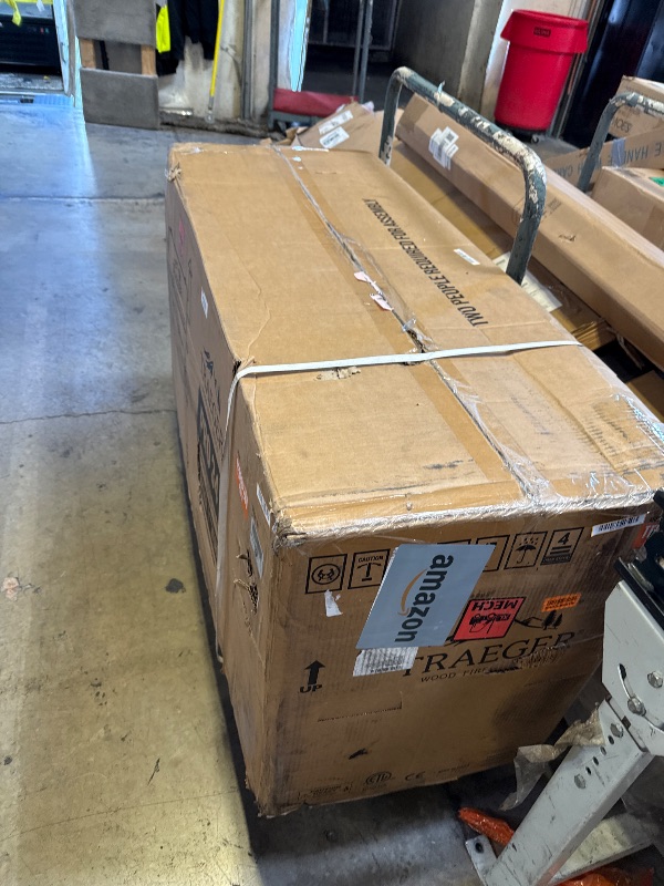 Photo 1 of Traeger Grills Pro 34 Electric Wood Pellet Grill and Smoker, Bronze, 884 Square Inches Cook Area, 450 Degree Max Temperature, Meat Probe, 6 in 1 BBQ Grill