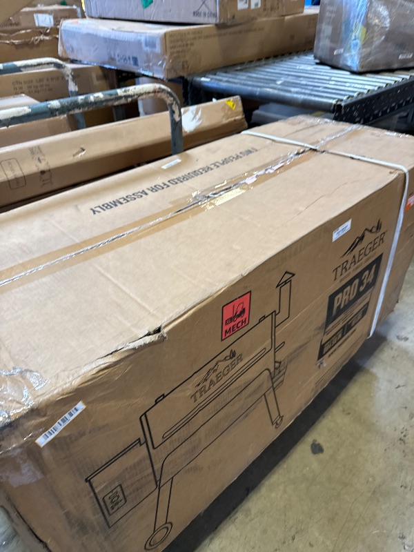 Photo 1 of Traeger Grills Pro 34 Electric Wood Pellet Grill and Smoker, Bronze, 884 Square Inches Cook Area, 450 Degree Max Temperature, Meat Probe, 6 in 1 BBQ Grill