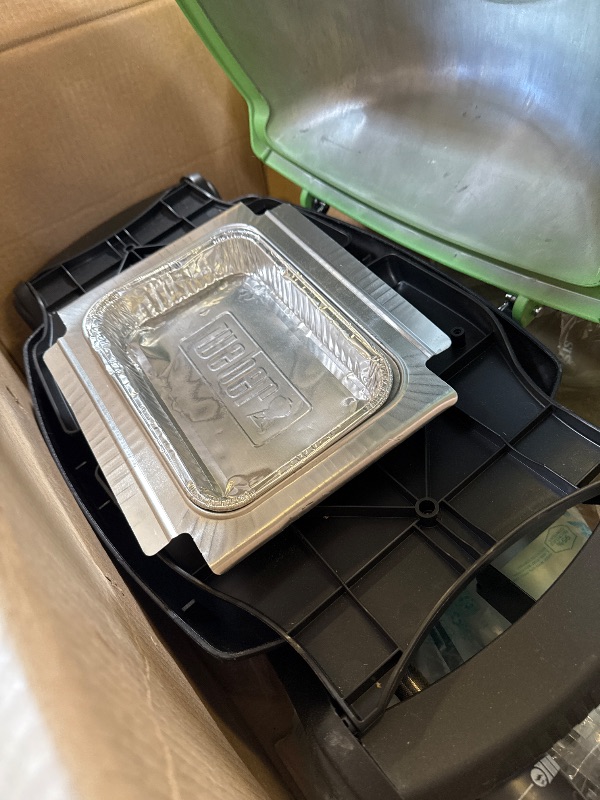 Photo 1 of Weber Q1200 Liquid Propane Grill, Green