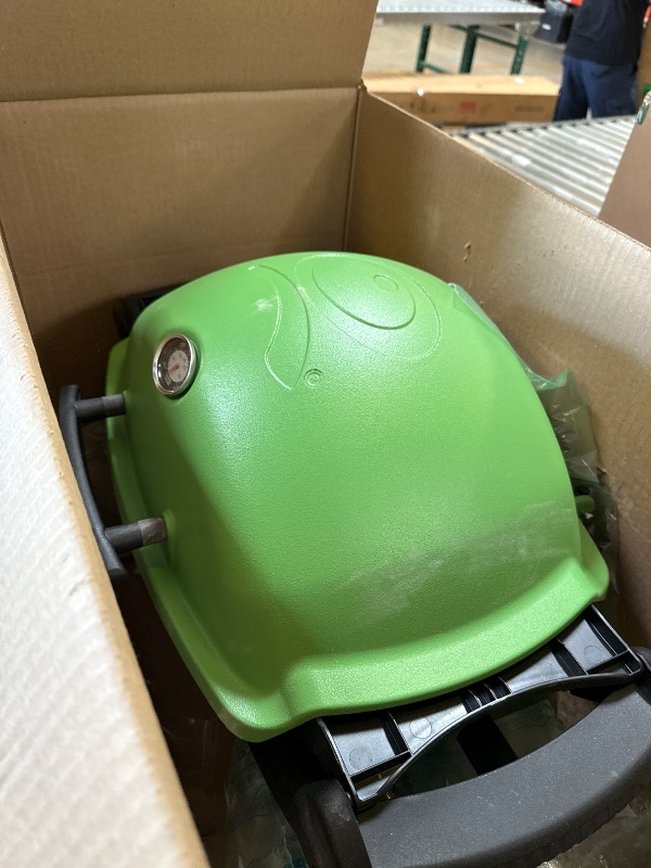 Photo 1 of Weber Q1200 Liquid Propane Grill, Green