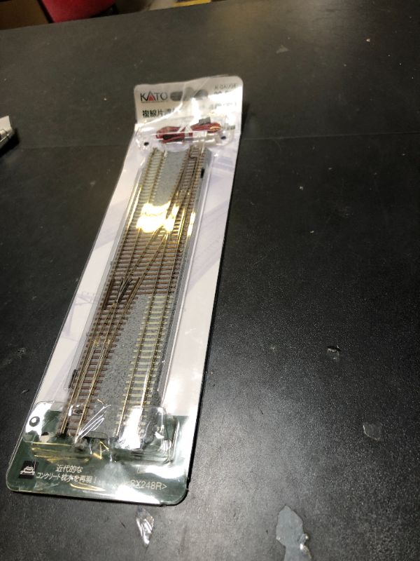 Photo 1 of Kato USA Inc. N Double Track Single Right-Hand Crossover KAT20231 N Track