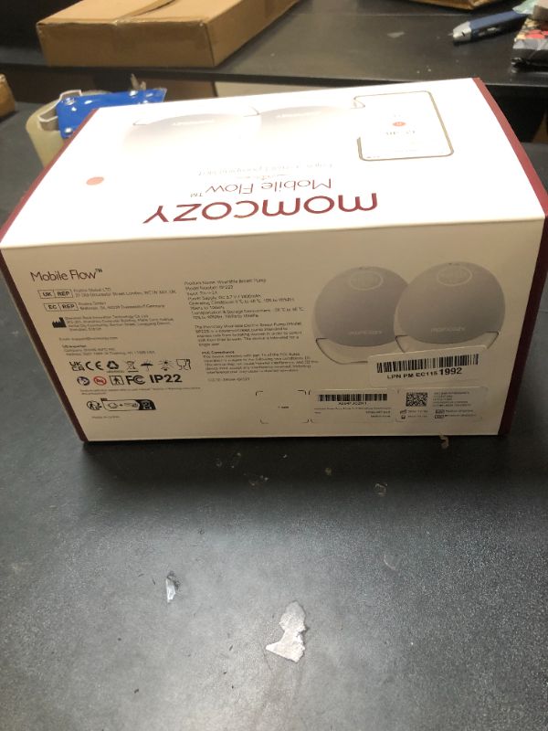 Photo 1 of Momcozy Breast Pump Hospital-Grade, Hands Free Breast Pump App with Leak-Proof DoubleFit Flange, Personalized Multi-Modes & 15 Levels, 2 Count