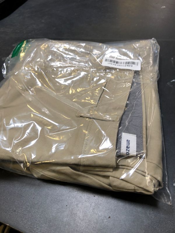 Photo 1 of Amazon Essentials Mens Straight-Fit Casual Stretch Chino Pants, Tan, 34W x 34L