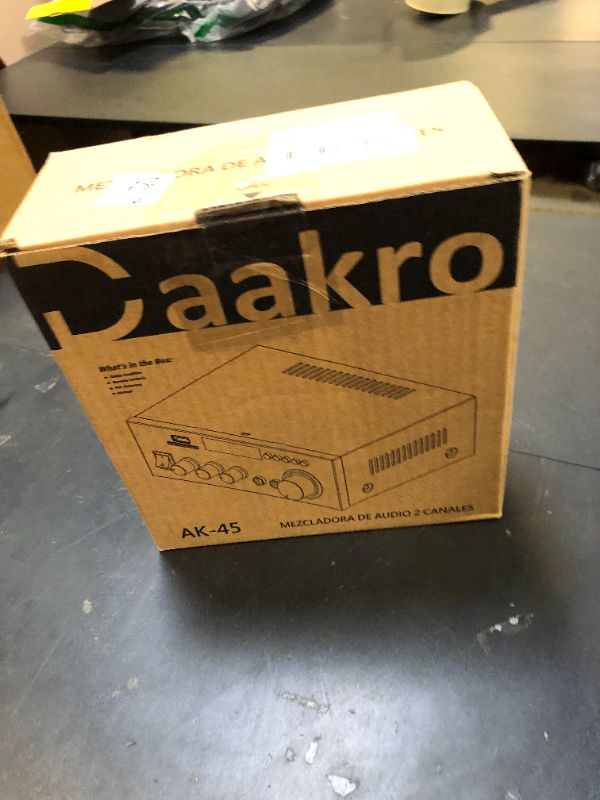 Photo 1 of Daakro AK45 Stereo Audio Amplifier,300W Home 2 Channel Wireless Bluetooth 5.0 Power Amplifier System, Home Amplifiers FM Radio, USB, SD Card, with Remote Control Home Theater Audio Stereo System