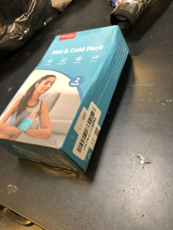 Photo 1 of Comfytemp Wrist Ice Pack Wrap for Carpal Tunnel Relief, 2 Gel Packs, FSA HSA Eligible, Hot Cold Compression Brace for Hand Injuries Reusable, Achilles Tendonitis, Tenosynovitis, Men Women Surgery Gift
