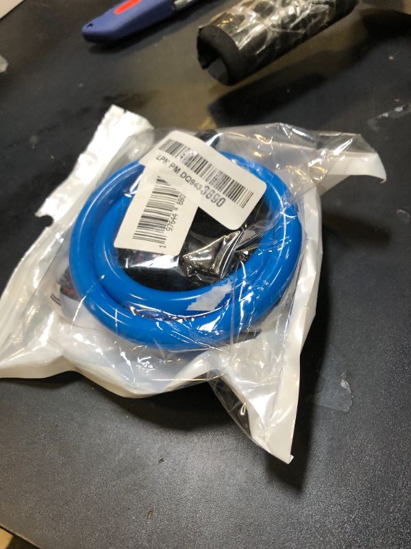 Photo 1 of KEYSTP Bike Lock Cable with Combination,High Security 5-Digit Resettable Combination Bicycle Lock Anti-Theft, with Mounting Bracket for Bikes and Scooters(Blue)