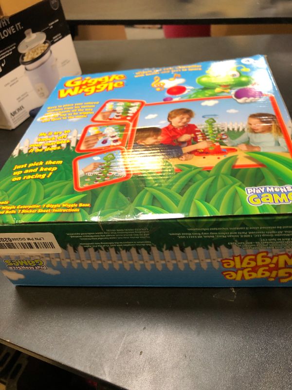 Photo 1 of PlayMonster Giggle Wiggle Board Games for Kids, Hand-Eye Coordination, Preschool Games, The Twisting-Turning Race to Get Your Marbles to The Top Game, Ages 4+, Batteries Not Included