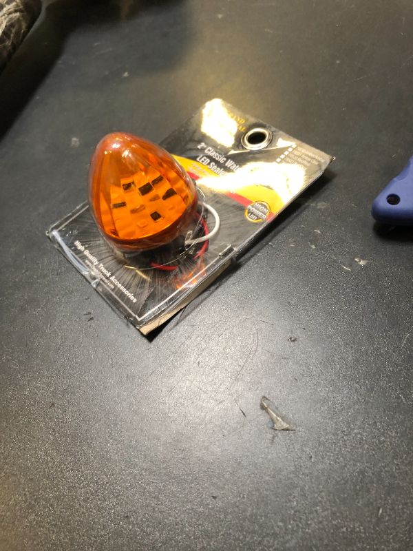 Photo 1 of GG Grand General 79530 2 inches Amber/Amber Watermelon 6 LED Sealed Light