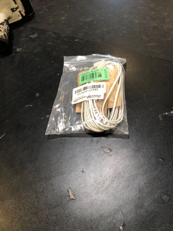 Photo 1 of 10 ft. Barrel Plug Extension Cable - Compatible with Ring Solar Panel and Super Solar Panel for Cameras