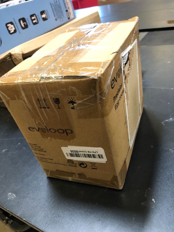 Photo 1 of Evoloop Rapid Egg Cooker Electric 6 Eggs Capacity, Soft, Medium, Hard Boiled, Poacher, Omelet Maker Egg Poacher With Auto Shut-Off, BPA Free
