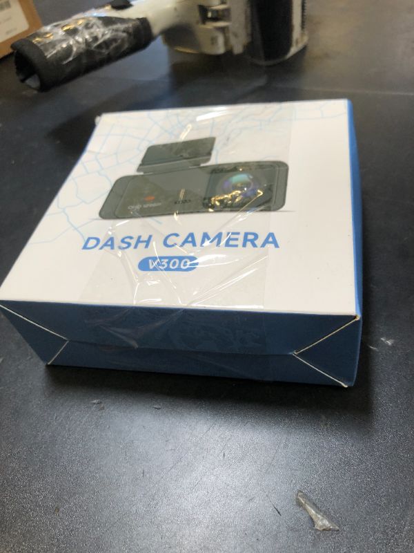 Photo 1 of Dash Cam 1296P Front Dashcam, V300 WiFi Dash Camera for Cars with App, Night Vision, Mini Hidden Single Car Camera, Loop Recording, 24H Parking Mode, Support 256GB Max, Black