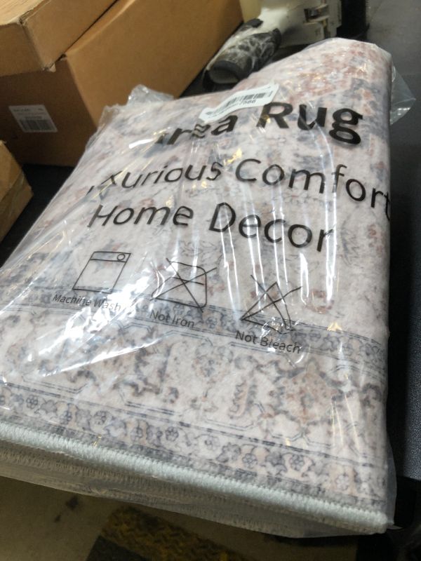 Photo 1 of LIVEBOX Washable Kitchen Runner Rug,2x6 Boho Carpet Runners for Hallway,Low Pile Rug Runners Non Skid for Bedroom Entryway Laundry,Taupe