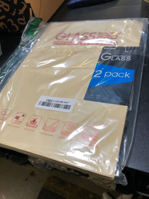 Photo 1 of SPARIN 2 Pack Screen Protector for Samsung Galaxy Tab S10 Plus 2024/S9 Plus/S7 FE 5G/S8 Plus/S7 Plus (12.4 Inch), Tempered Glass S Pen Compatible, Case Friendly
