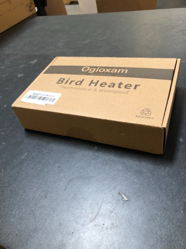 Photo 1 of Ogioxam Bird Heater, Thermostatical Bird Warmer for Parakeets, IP67 Waterproof Bird Accessories and Supplies, 12V