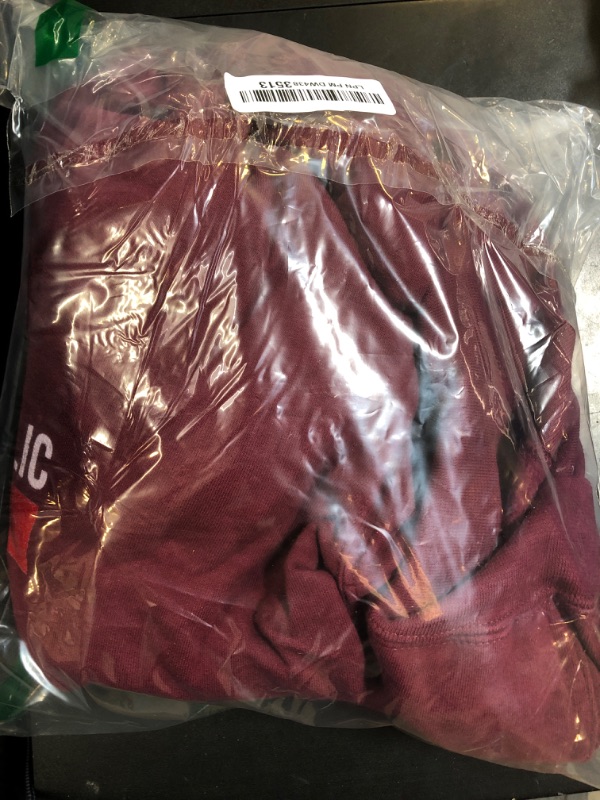 Photo 1 of Merch on Demand Blank - STANDARD_PULLOVER_HOODIE Unisex Small Burgundy