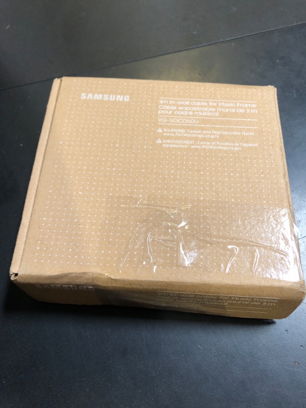 Photo 1 of SAMSUNG Music Frame in-Wall Power Cable for LS60D Music Frame Smart Speaker, VG-SOCD60U/ZA