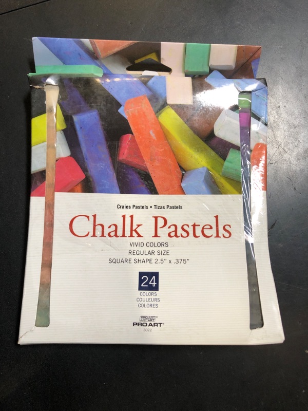 Photo 1 of PRO ART Chalk Pastel Set, 24 Count (Pack of 1), Assorted